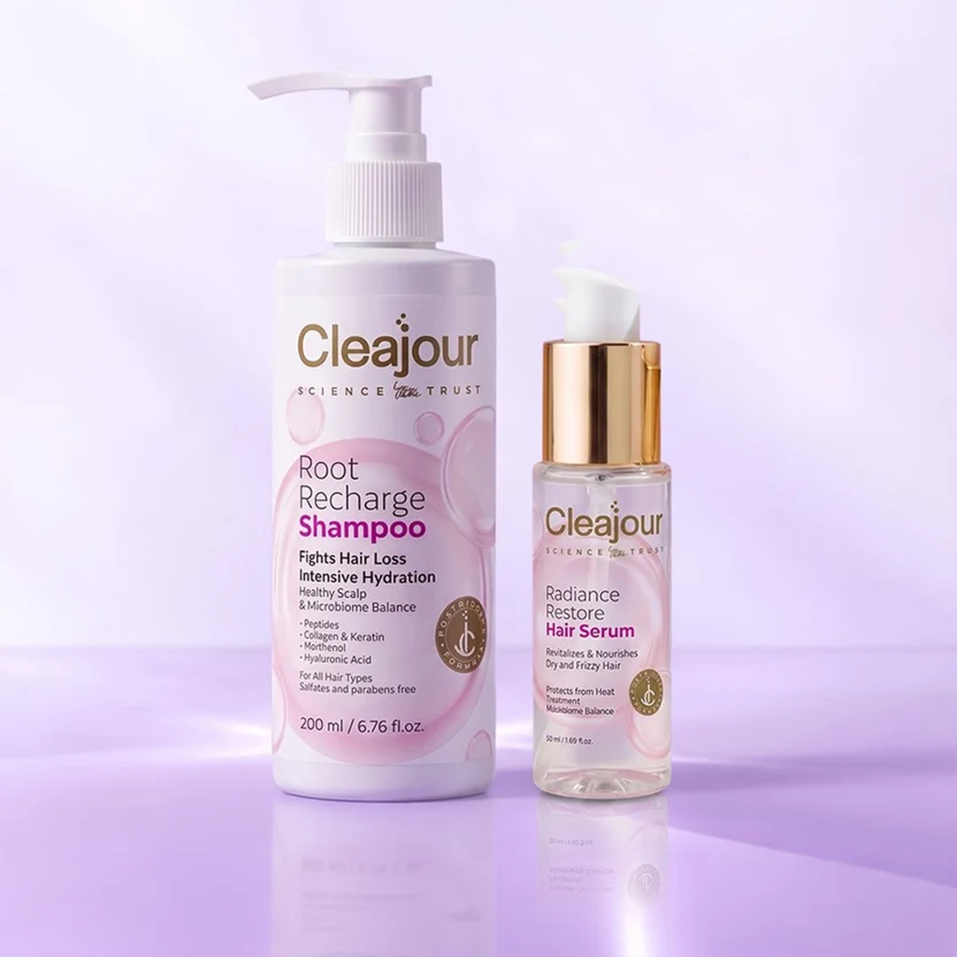 The Hair Shine and Styling Routine
