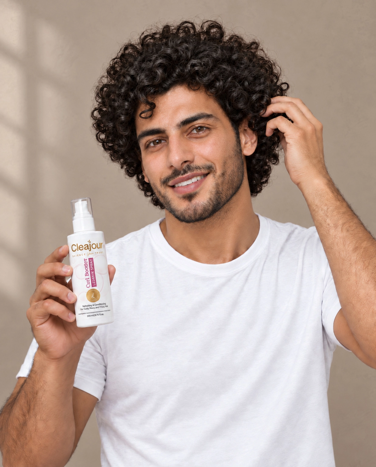 Men Curl Booster Leave-In Spray