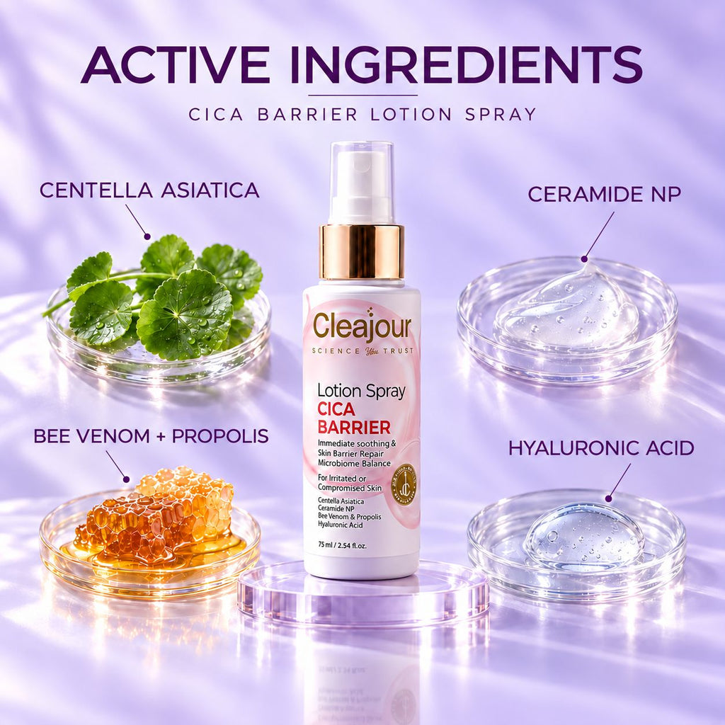 Cleajour Cica Barrier Lotion Spray