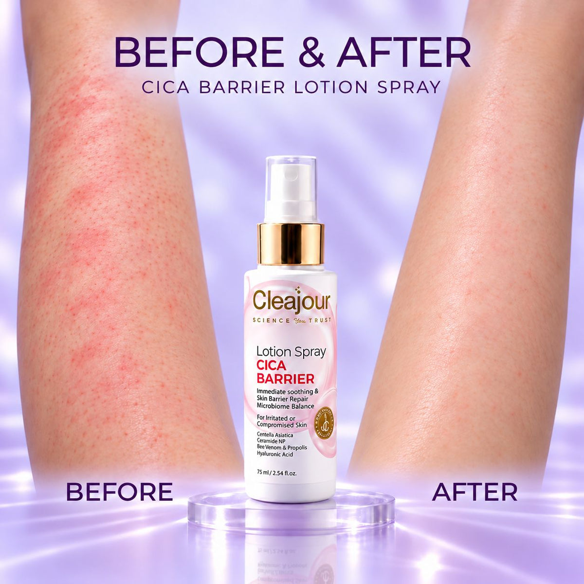 Cleajour Cica Barrier Lotion Spray