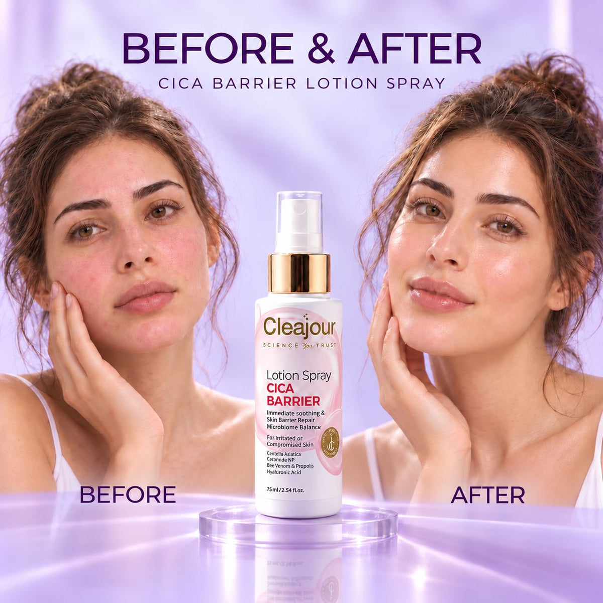 Cleajour Cica Barrier Lotion Spray