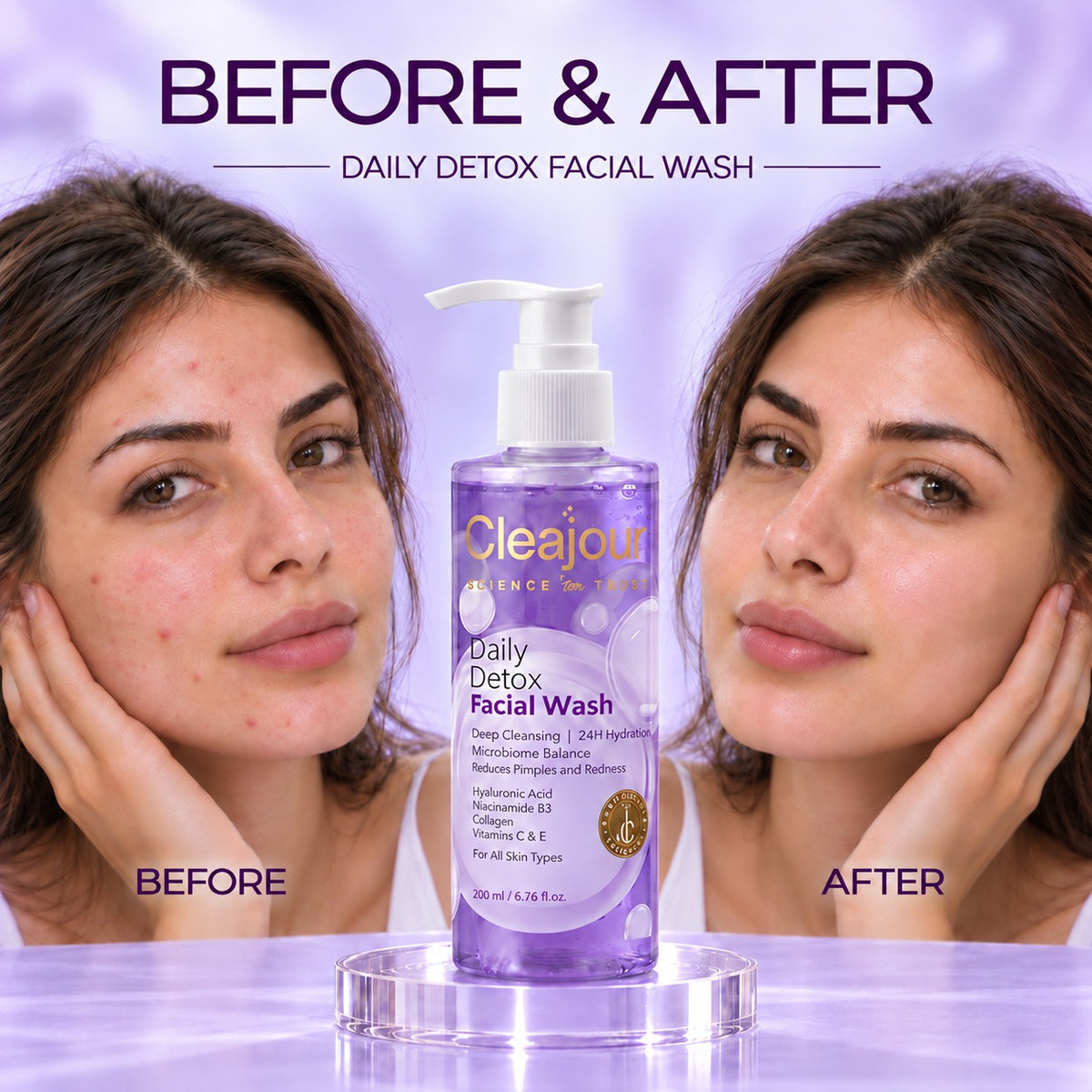 Cleajour Daily Detox Facial Wash